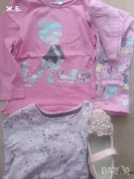 Детски комплект в розово за момиче., снимка 1