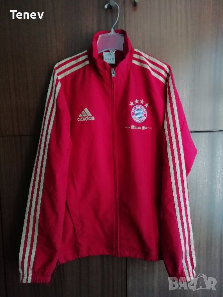 Bayern Munich Adidas оригинално яке горнище Байерн Мюнхен размер S, снимка 1