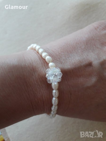 Гривна с естествени перли, снимка 1