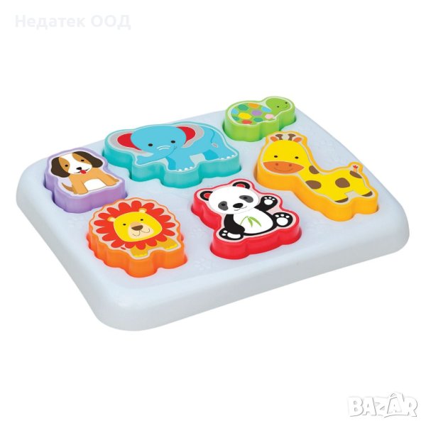 Бебешки игра с животни, Многоцветна, снимка 1