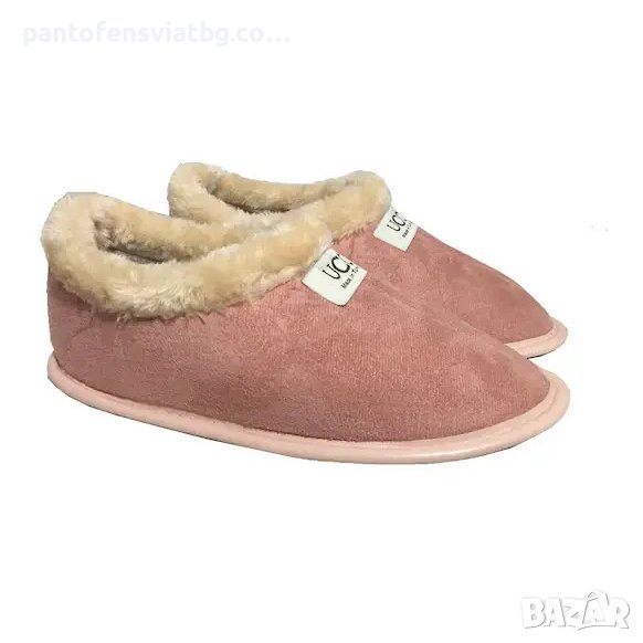 Дамски домашни пантофи розово 37/40, снимка 1