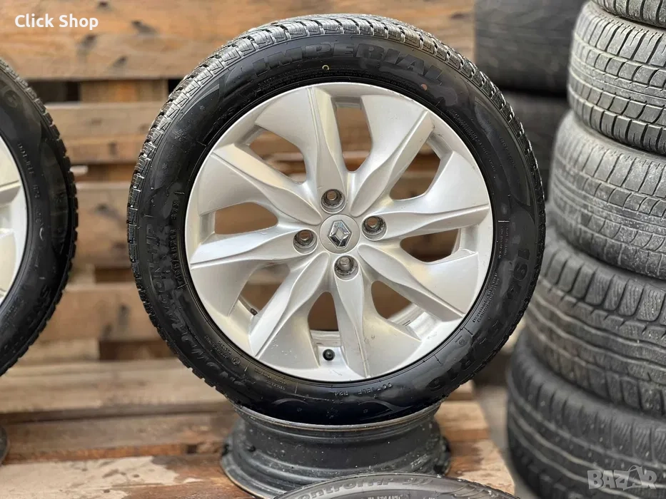 4х100 16 Джанти Renault Clio Lodgy Dokker Logan Megane 4x100 Рено Клио Лоджи, снимка 1