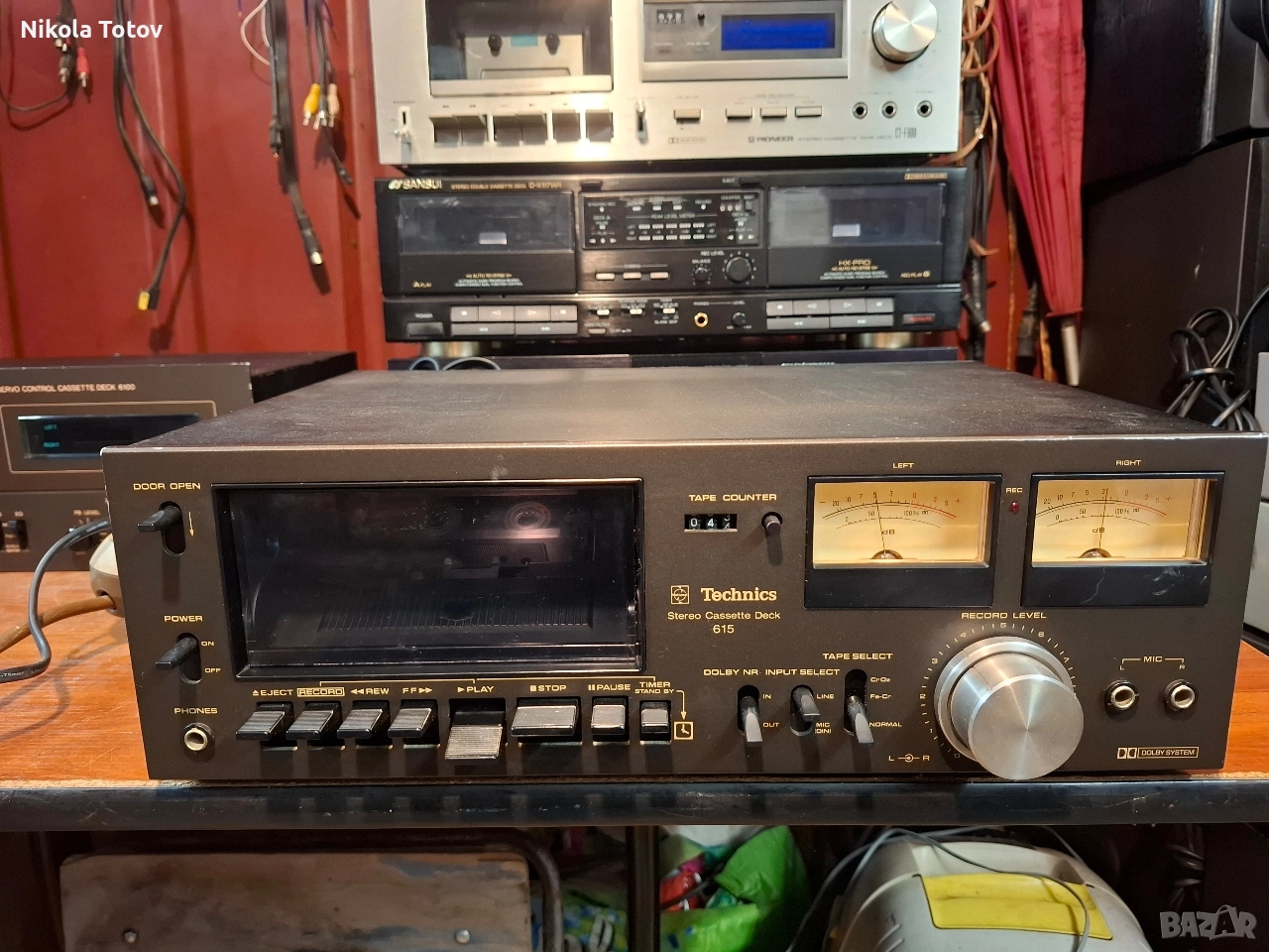 Продава се двуглав дек Technics RS-615 US. , снимка 1