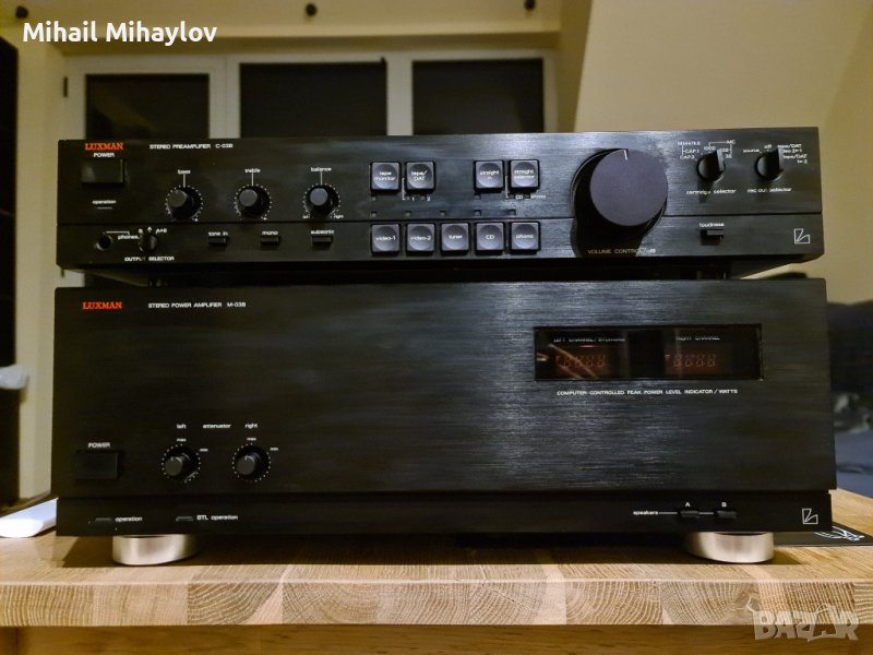 Продавам Luxman C-03B/M-03B , снимка 1