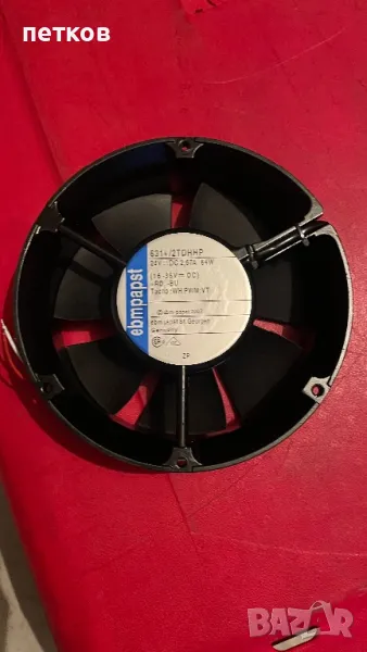 Вентилатор на 24 v нов, снимка 1