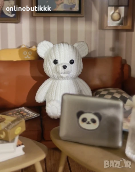 Мини мече подходящо за диорами 🐻, снимка 1