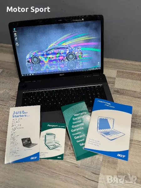 Лаптоп Acer 4RAM/500GB/17.3Инчa., снимка 1