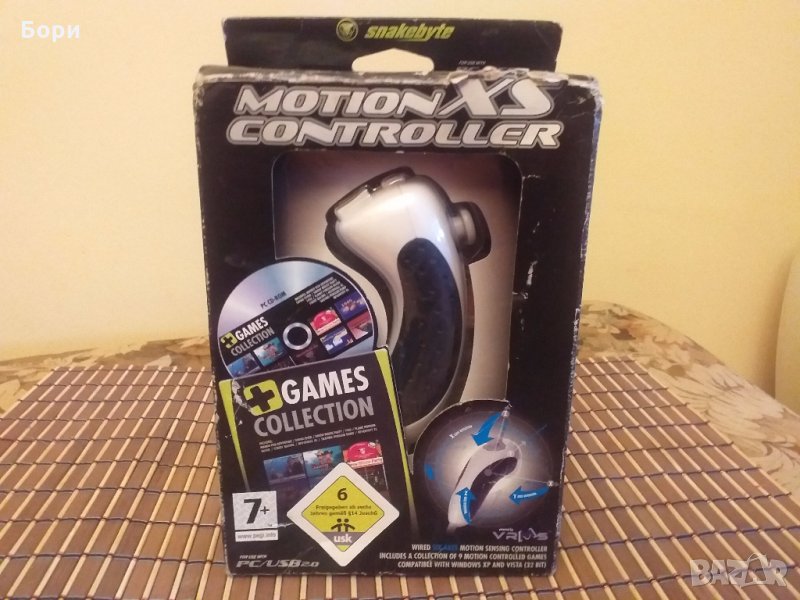 USB Motion XS Controller + колекция от игри, снимка 1