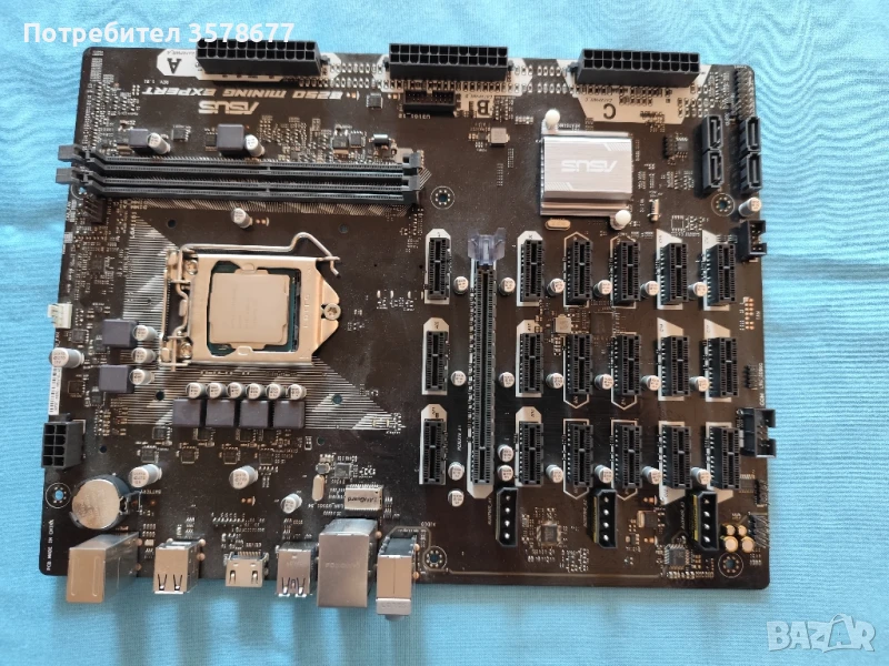 Дънна платка ASUS B 250 MINING EXPERT, снимка 1