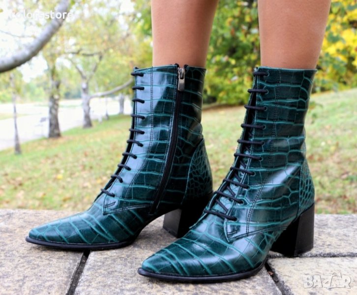 Боти на ток - зелен крок - KR1, снимка 1