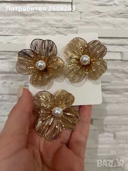 Комплект обеци и пръстен, снимка 1