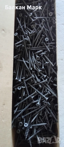 Винтове самонарезни за гипсокартон 3.9x55 – едра стъпка (1000 бр.) 🔩, снимка 1