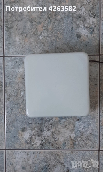 Стъклен аплик 20Х20 см, снимка 1