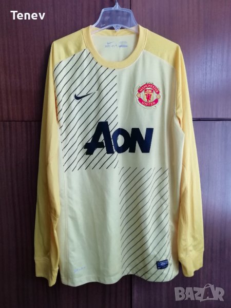 Manchester United Nike оригинална вратарска тениска фланелка блуза 2013/2014 Манчестър Юнайтед, снимка 1