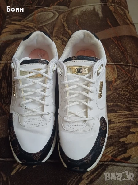 Guess Сникърси Metz2 FL6MZ2 FAL12 Бял

, снимка 1