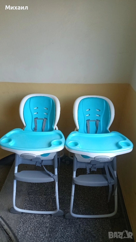 детско столче за хранене Ingenuity 3 в 1, снимка 1