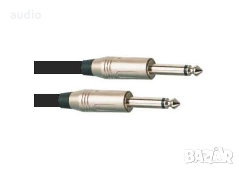  Кабел 6.3mm/M - 6.3mm/M LEXIS 5m, снимка 1