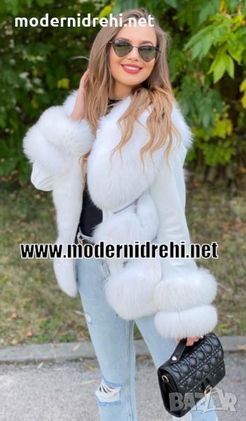 Дамско луксозно палто лисица код 151, снимка 1