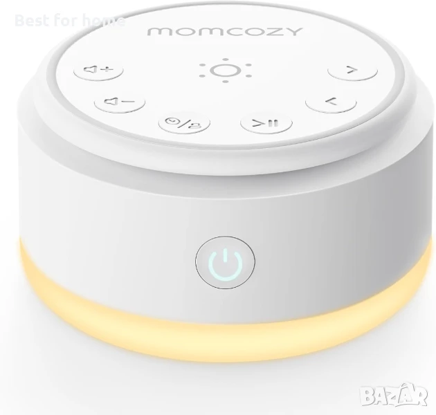 Momcozy Звукова машина бял шум за бебе - 20 успокояващи звука , снимка 1