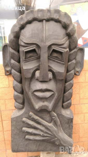  Голяма Африканска скулптура, снимка 1
