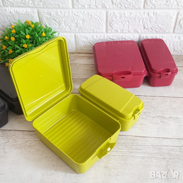 3150 Двойна кутия за храна с отделно отварящи се капаци, снимка 1
