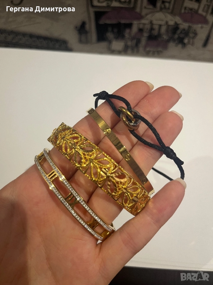 Комплект 4 гривни , снимка 1