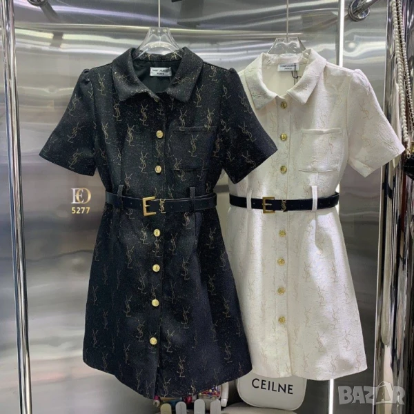 рокля тип риза ysl saint laurent , снимка 1