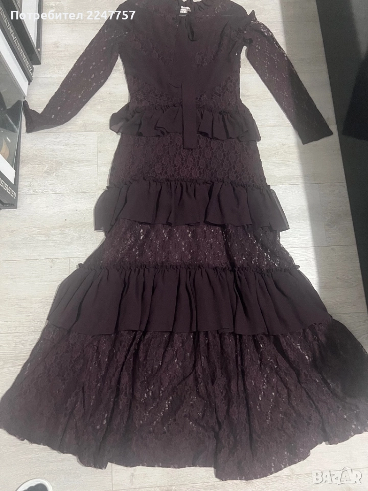 Дълга екстравагантна индийска рокля размер S/M, снимка 1