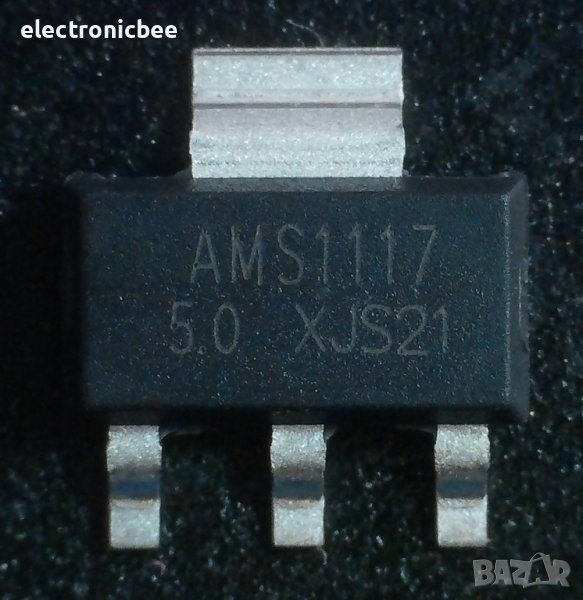 Voltage regulator AMS 1117 5.0 XJS21, снимка 1