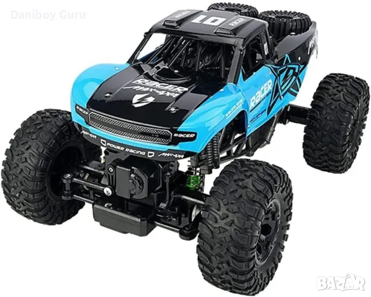 RC камион в мащаб 1:12 4WD  25км/ч Амфибия Monster Truck, снимка 1