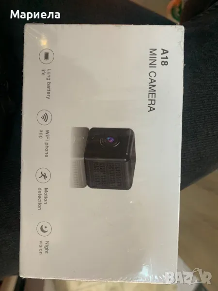 A18 Mini Camera WiFi Wireless / Смарт Безжична Шпионска Камера, снимка 1