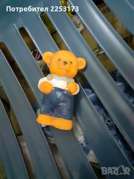 Старо гумено мече и пате,лот., снимка 1