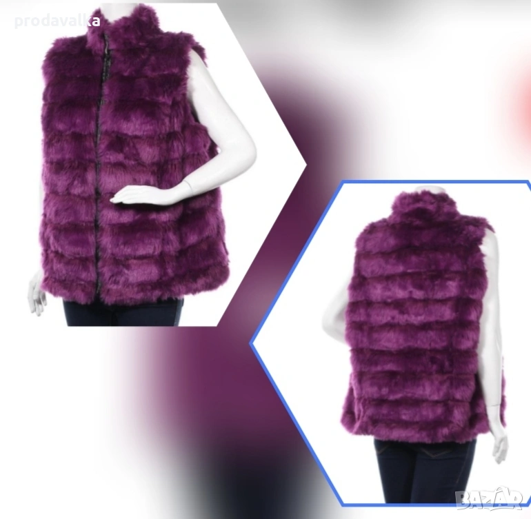 Дамски пухен елек, снимка 1