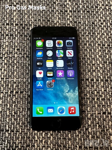 iphone 7 32GB Black Перфектен само за 220 лв 83% Battery Health + зарядно, USB и стъклен протектор. , снимка 1