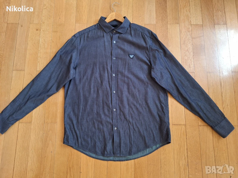 Мъжки ризи Armani jeans, размер XXL  и 3XL. Оригинални!, снимка 1