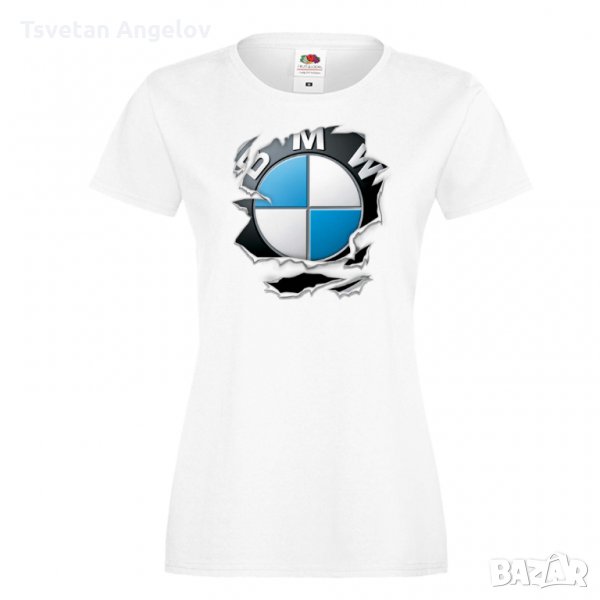 Разпродажба! Дамска тениска BMW TORN 1, снимка 1