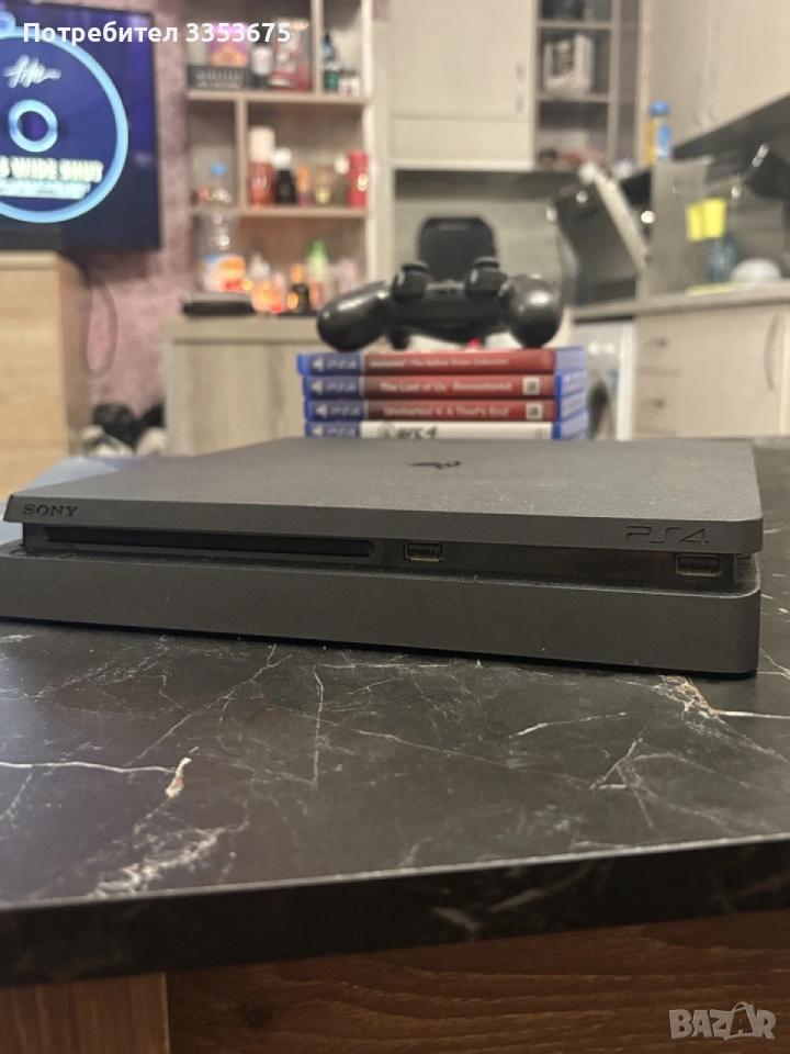 Play Station 4 SLIM 1 TB плейстейшън 4, снимка 1