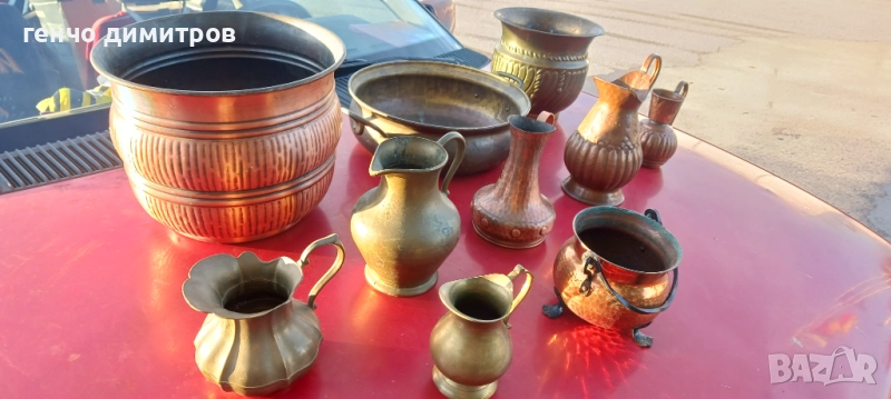  бронзови и медни съдове , снимка 1