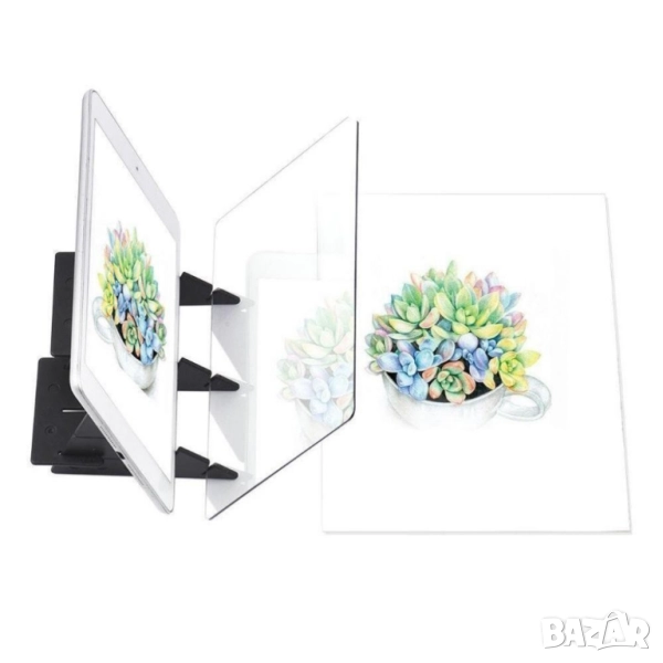   лесно рисуване  оптична дъска с проектор , снимка 1