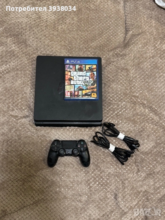 Ps4 PLAYSTATION+Joystick+gta5 игра!!, снимка 1