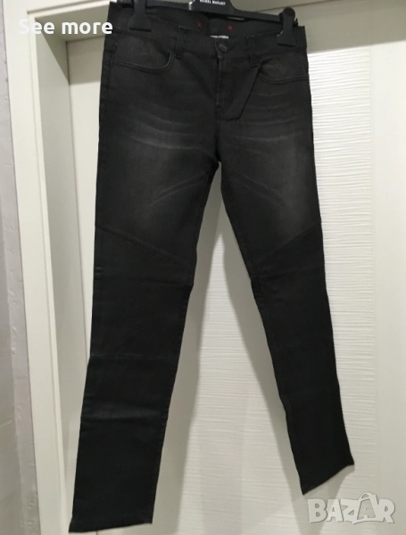 PINKO дамски дънки с естествена кожа US28, снимка 1