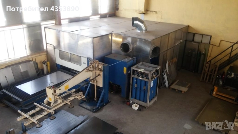 Продава лазер за рязане на метали и други машини , снимка 1