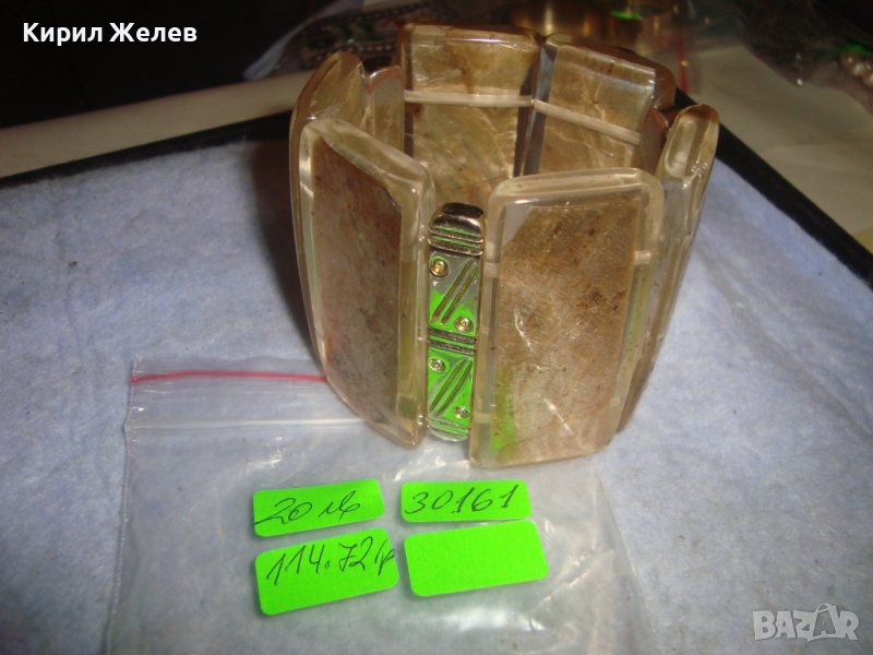 ФЕШЪН - АРТ ХЕНД - МЕЙД КРАСИВА ЕФЕКТНА СТИЛНА ГРИВНА СЕДЕФ и КАТАЛИН 30161, снимка 1