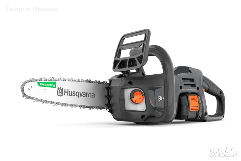 Акумулаторен моторен трион Husqvarna Aspire™ C15X-P4A с батерия и зарядно, снимка 1