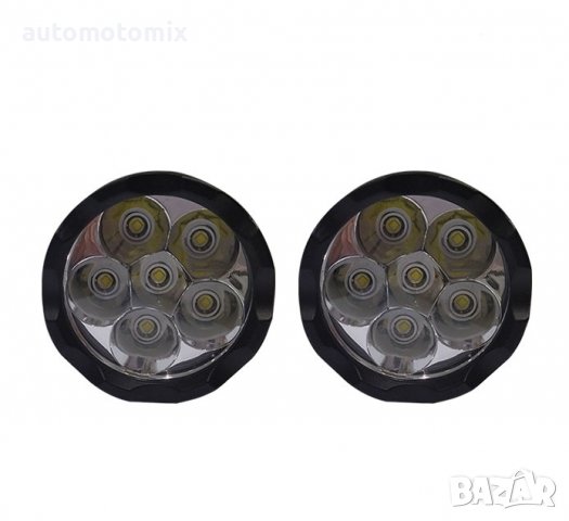 ФАР ЗА МОТОР,ДИОДНИ ХАЛОГЕНИ 2БР. - 0201, снимка 2 - Аксесоари и консумативи - 39529584