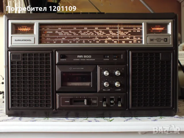 GRUNDIG RR-900, снимка 5 - Радиокасетофони, транзистори - 49539811