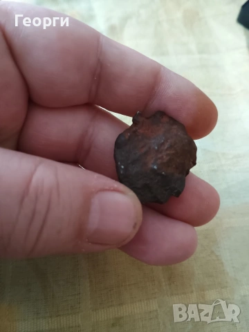 Натурален железен метеорит,Kamil crater-22, снимка 6 - Антикварни и старинни предмети - 54078582