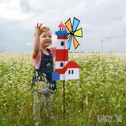  3611 Вятърна въртележка – фар, снимка 3 - Градински мебели, декорация  - 39777385