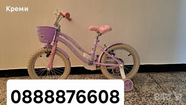 Детски велосипед (колело) за възраст от 3-6 години. 