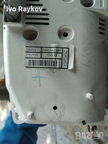 Километражно табло Honda Civic VIII 2.2 CTDI 140 конски сили HR0342109 ;, снимка 5 - Части - 51935694